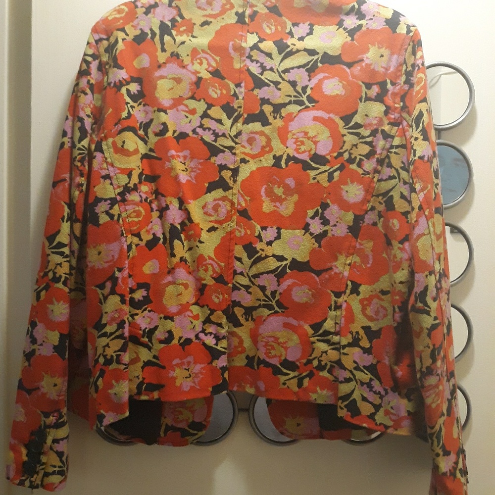 🌺FLORAL PRINT Jacket - Picture 2 of 2